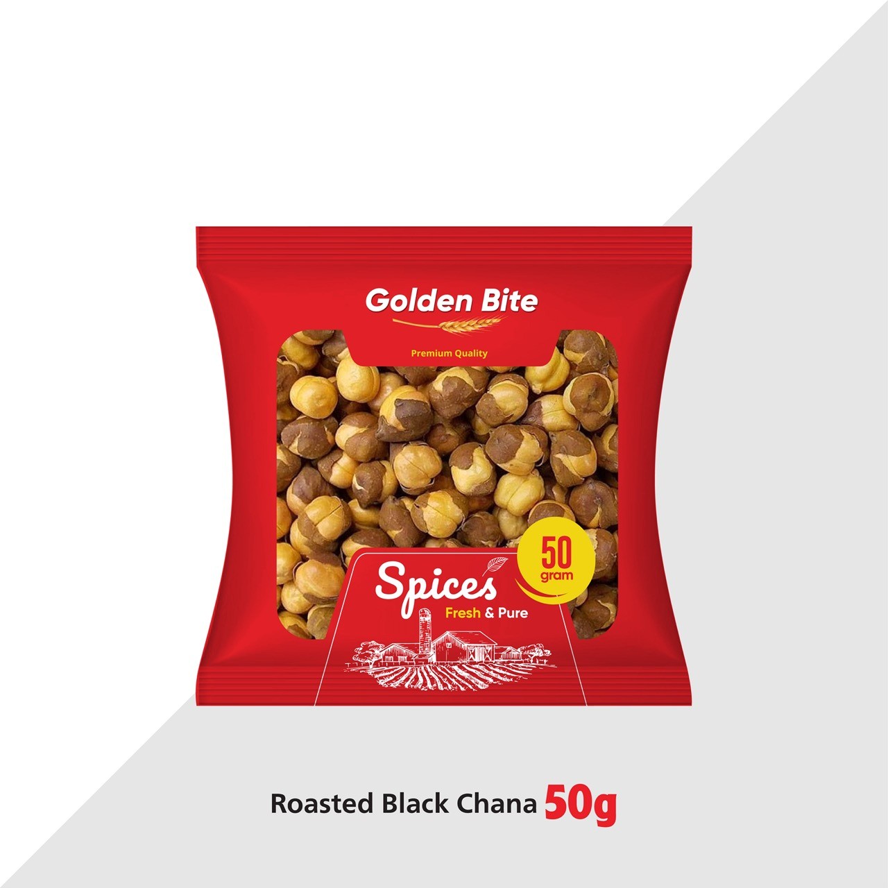 Golden Bite Roasted Black Chana (50g)