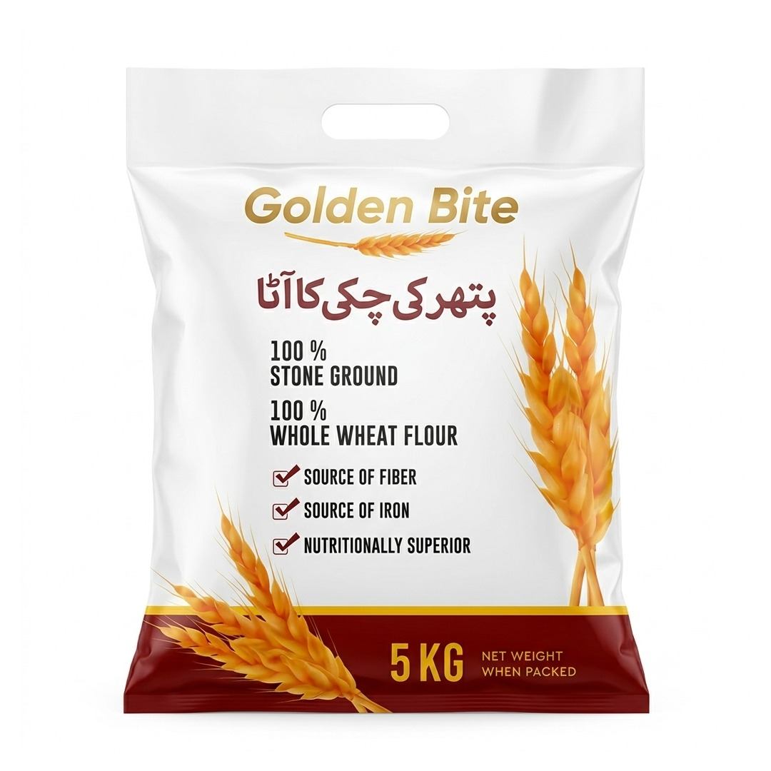 Golden Bite Stone Ground Wheat Flour (5kg)