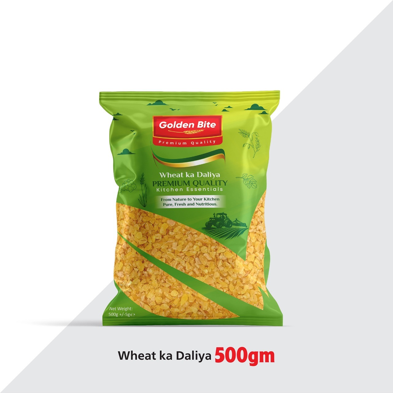 Golden Bite Wheat Daliya (500g)