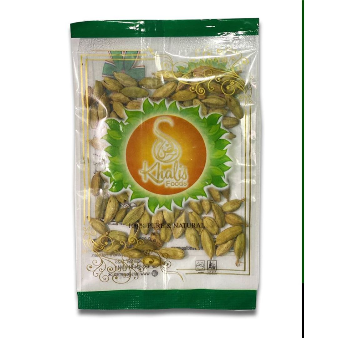 Green Cardamom / Choti Elaichi / Sabz Elaichi / Elachi  (سبز الائچی) -