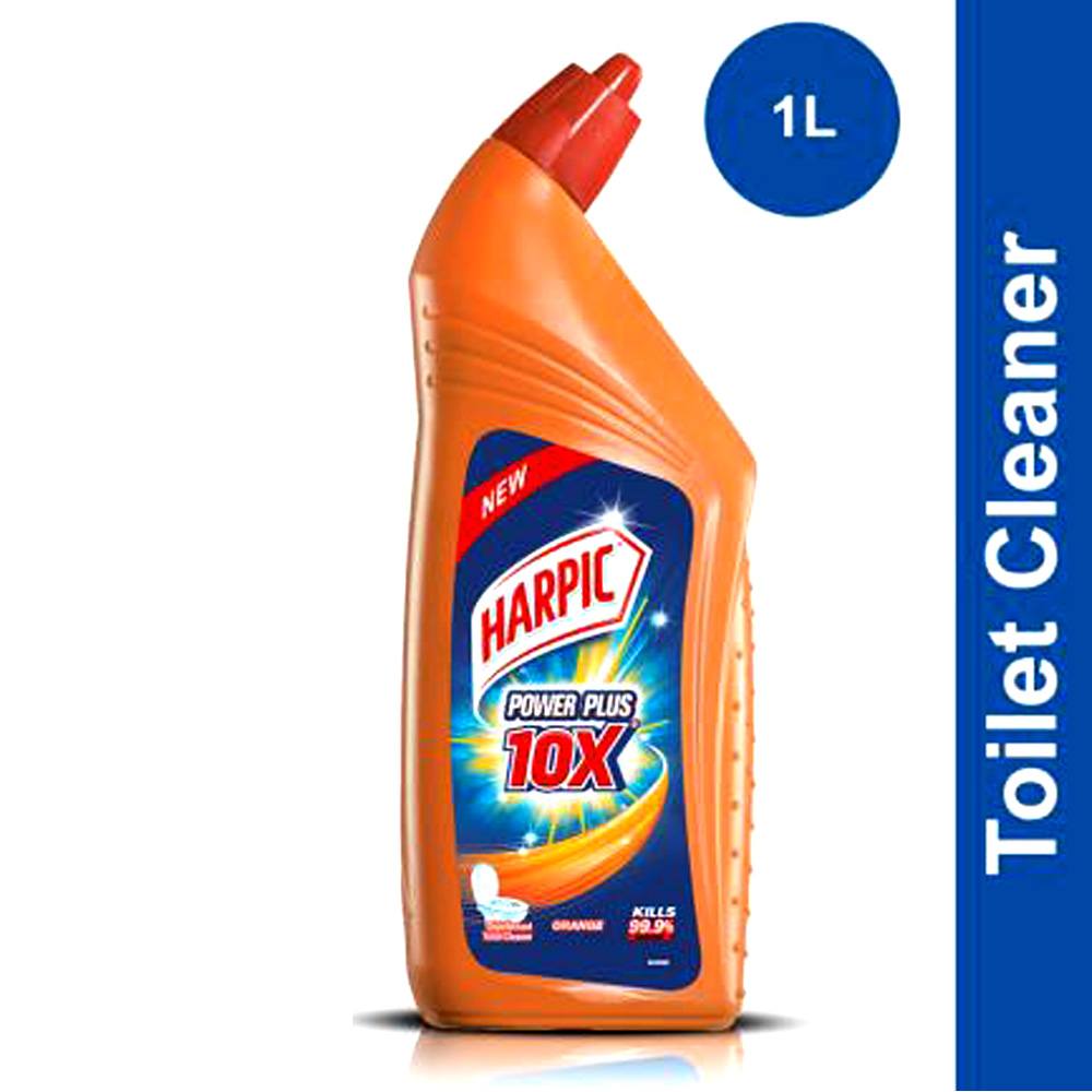 Buy Harpic Toilet Cleaner Orange Floor, Bath Cleaning