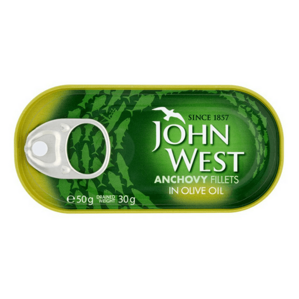 Buy John West Specialities Anchovy Fillets in Olive Oil At Best Price