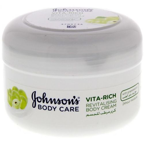 Buy Johnsons Body Care Vita Rich Revitalising Body Cream With Grapessed