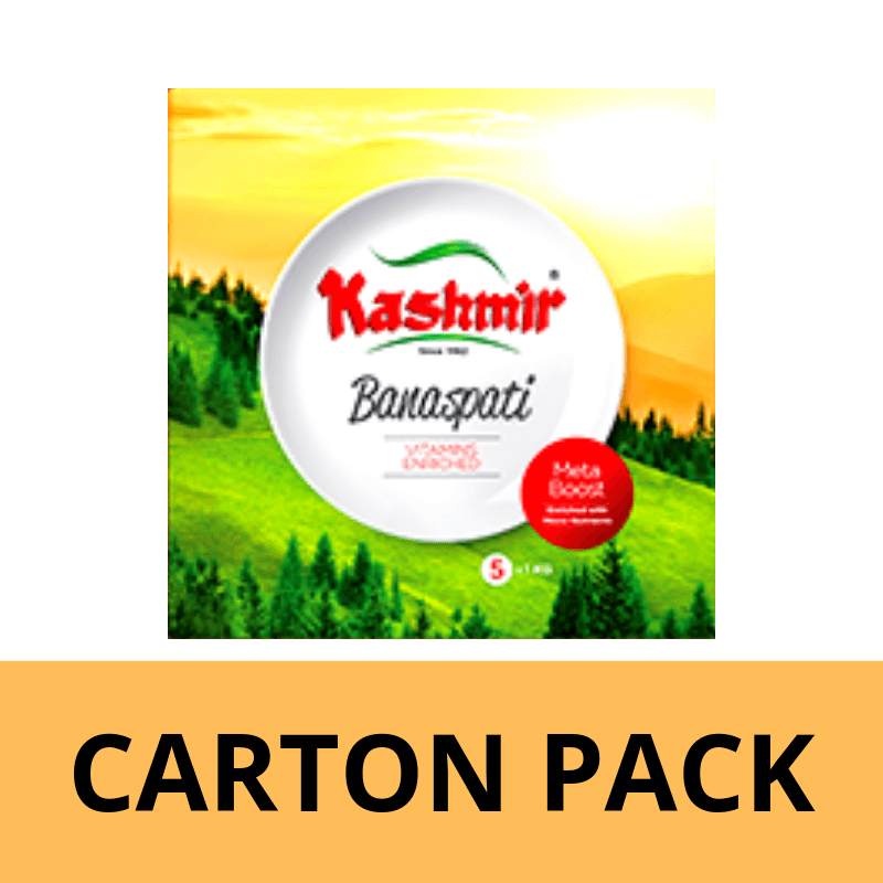 Buy Kashmir Banaspati Ghee Carton (1KG X5) At Best Price GrocerApp