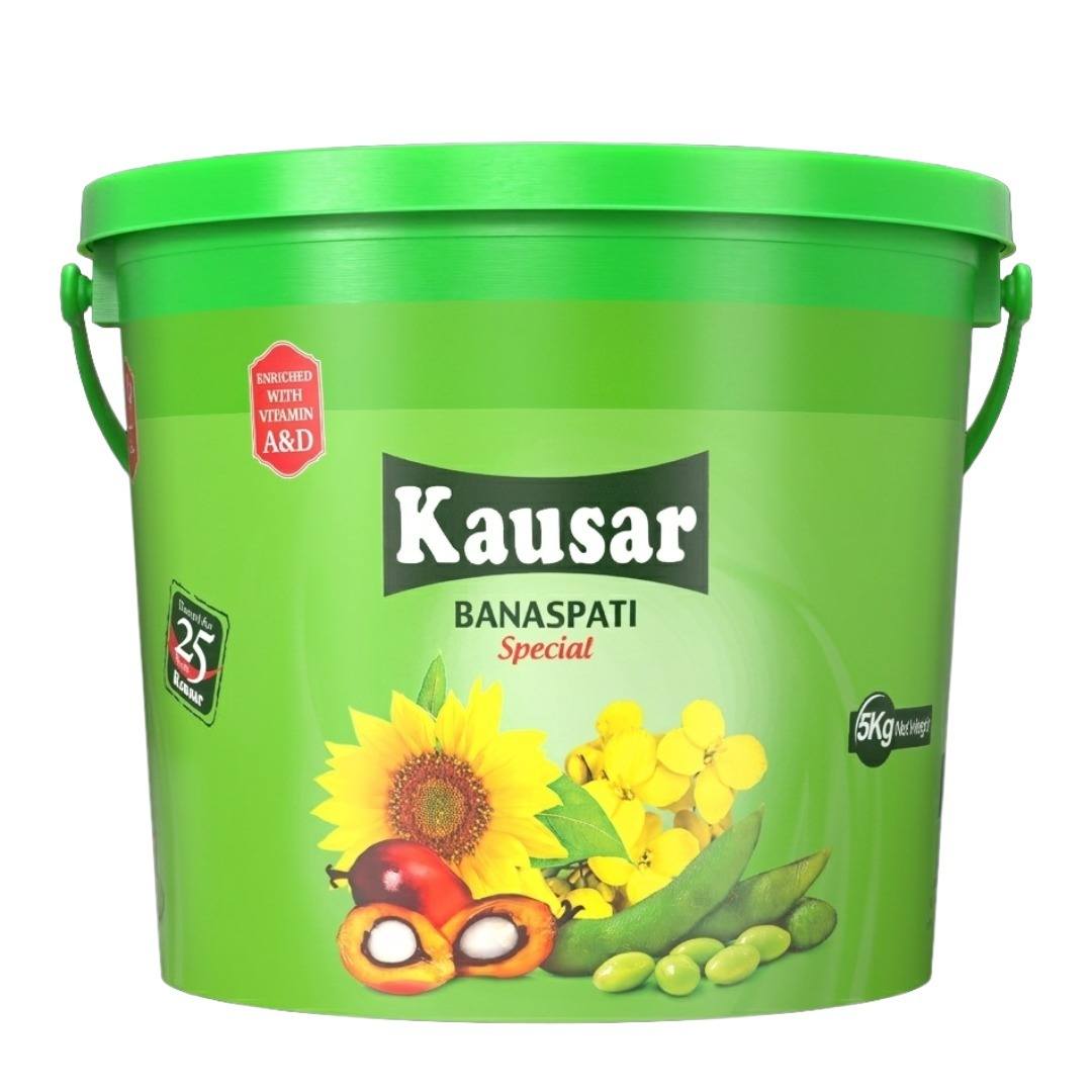 Kausar Banaspati Ghee Bucket (5 kg)