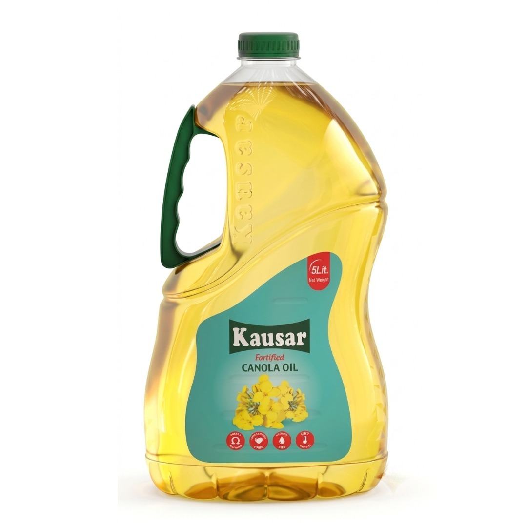 Kausar Canola Oil Bottle (5 Ltr)