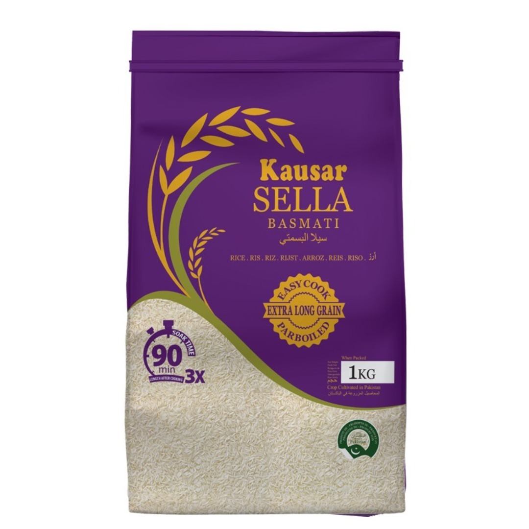 Kausar Sella Basmati Rice (1kg)