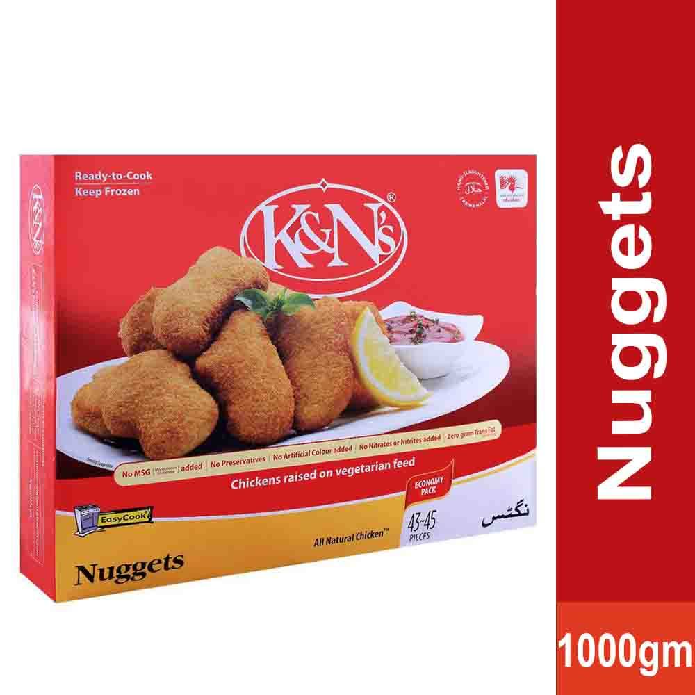 Buy K&N's Chicken Nuggets 4345 Pieces (1kg) At Best Price GrocerApp