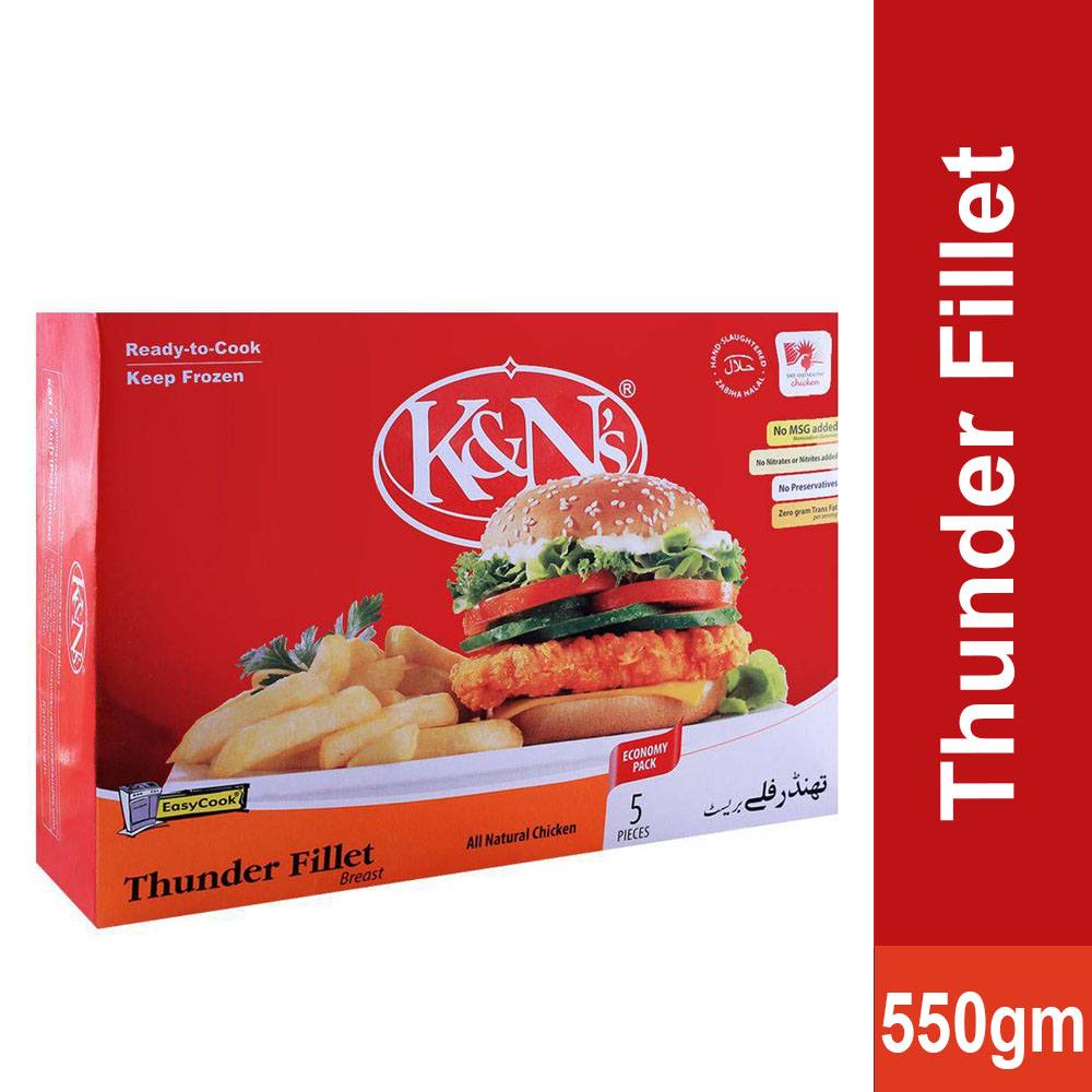 Buy K&N's Thunder Fillet 5 Pieces (550g) At Best Price GrocerApp