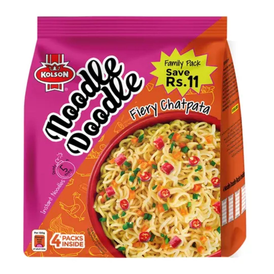 Kolson Noodle Doodle Chatpata Family Pack Save Rs.20