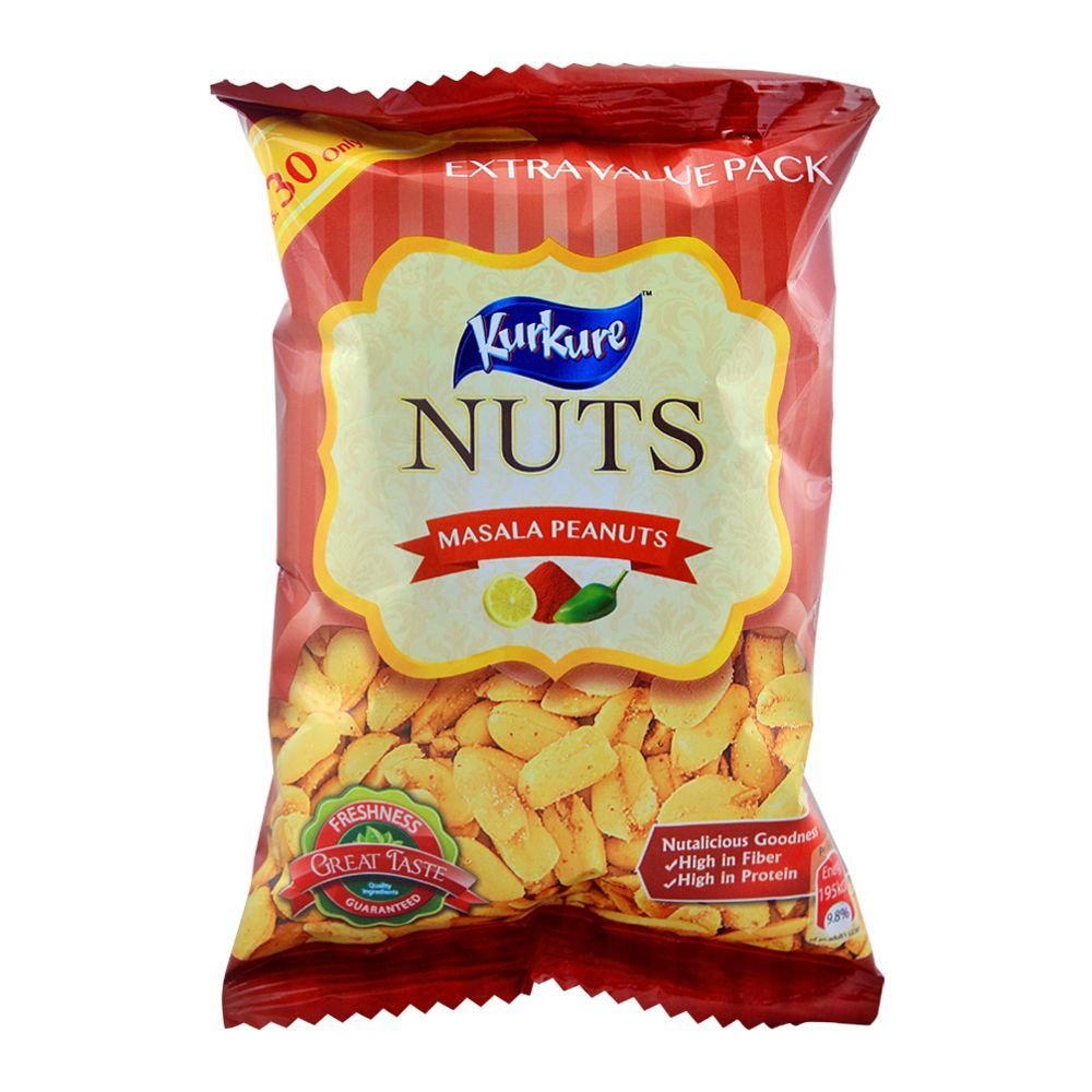 Buy Kurkure Nuts Masala Peanuts Rs 30 Chips & Nimko online
