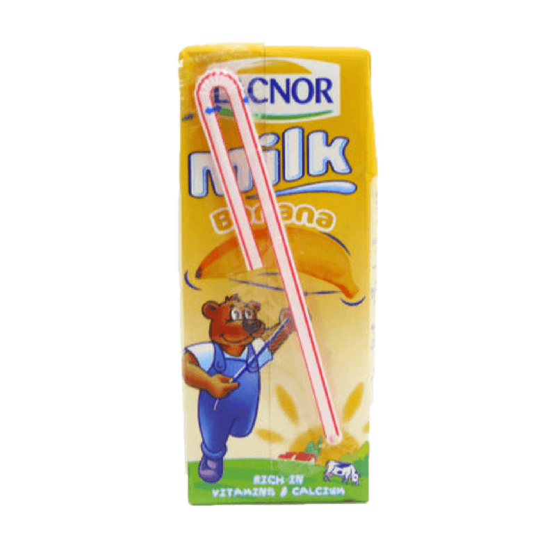 Buy Lacnor Banana Flavored Milk At Best Price GrocerApp