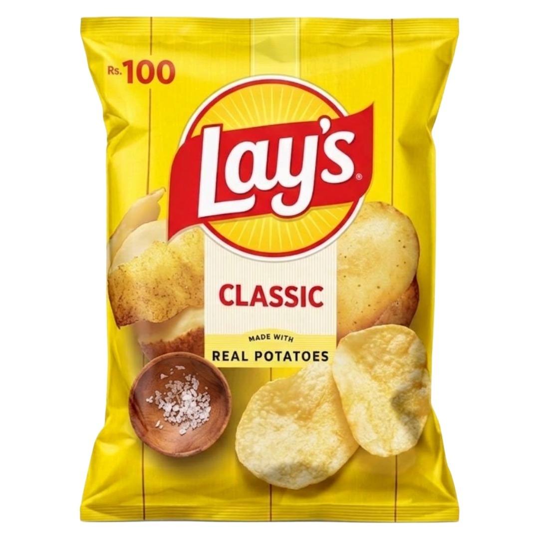 Lays Salted Potato Chips Rs 100
