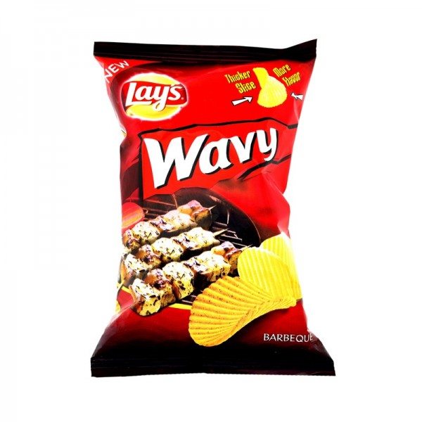 Buy Lays Wavy Barbeque Chips At Best Price GrocerApp