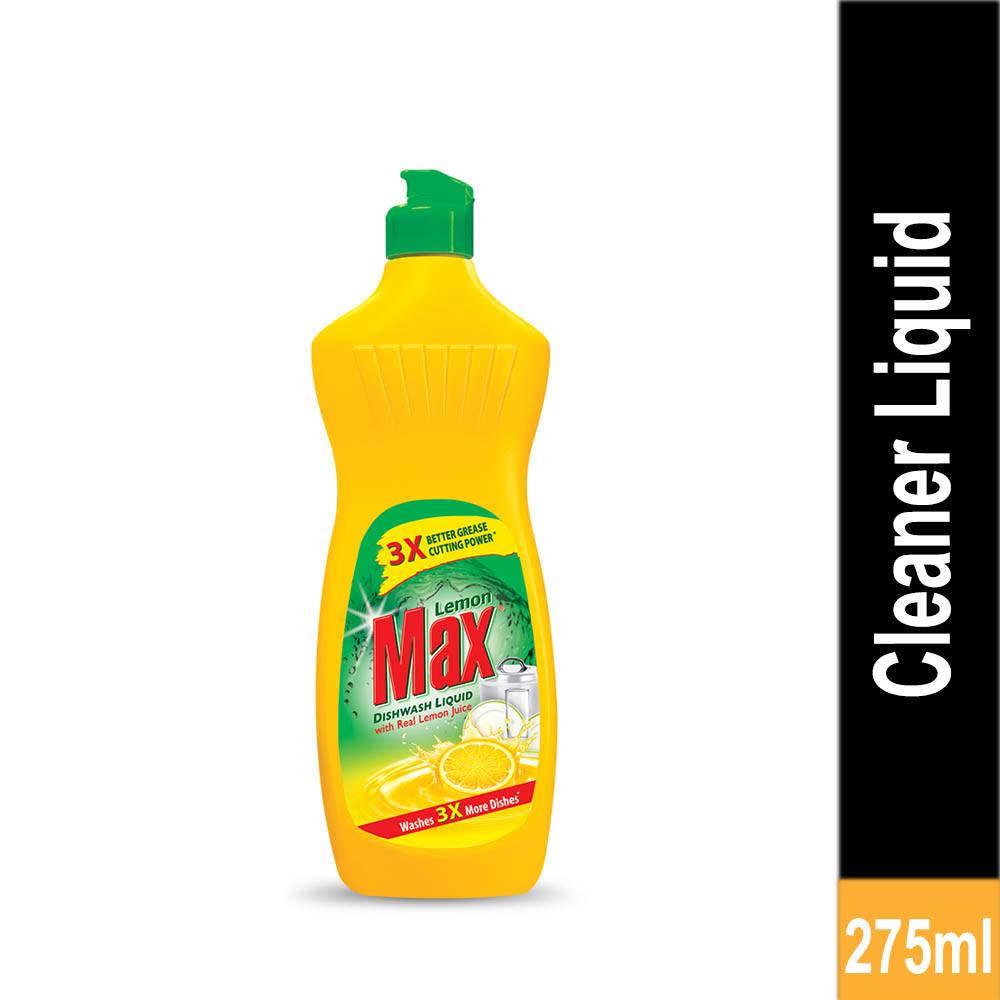Buy Lemon Max Dishwash Liquid Bottle 275ml At Best Price GrocerApp