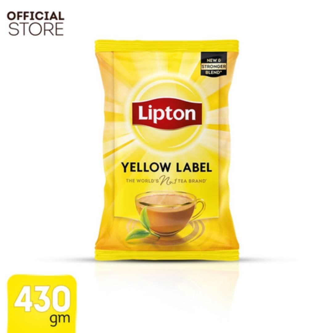 Lipton Yellow Label New & Stronger Tea Blend (430gm)