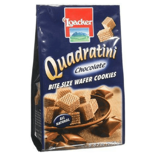 Buy Loacker Quadratini Chocolate Wafer Cookies At Best Price GrocerApp