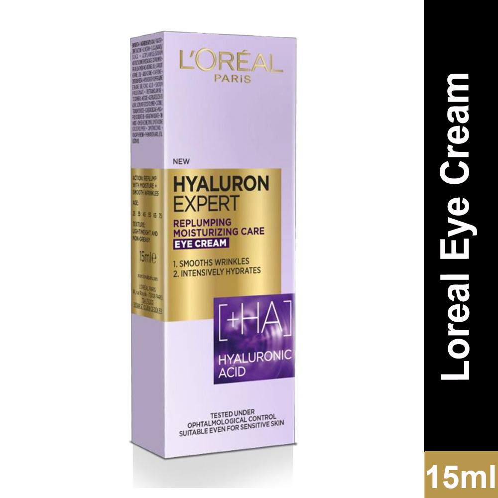 Buy L'oreal Paris Hyaluron Expert Replumping Moisturizing Eye Cream At