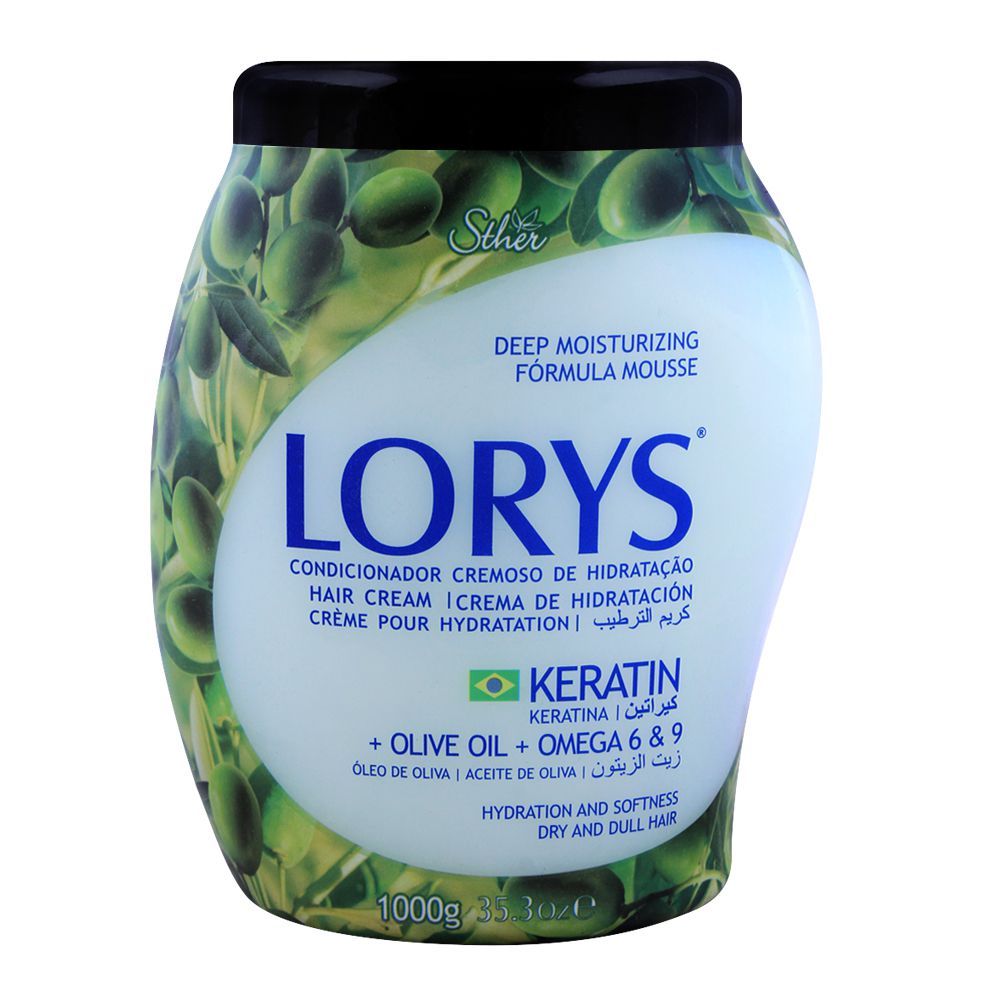 Buy LORYS Keratin Olive Oil + Omega 6 & 9 Hair Cream At Best Price ...