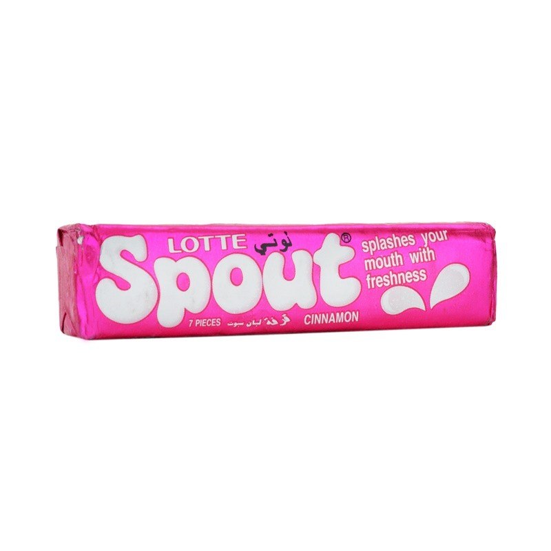 Buy Lotte Spout Cinnamon Gum Stick At Best Price GrocerApp