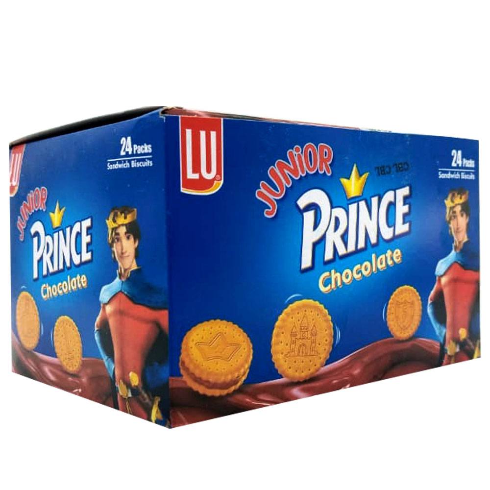 Buy LU Junior Prince Chocolate Ticky Pack Biscuits