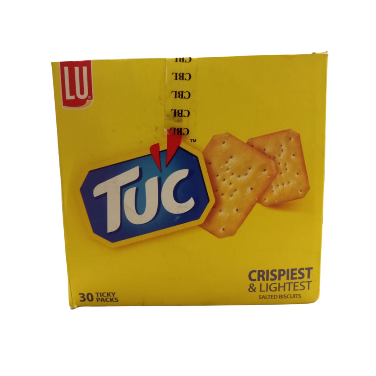 LU Tuc Ticky Packs Salted Biscuits (1X30)