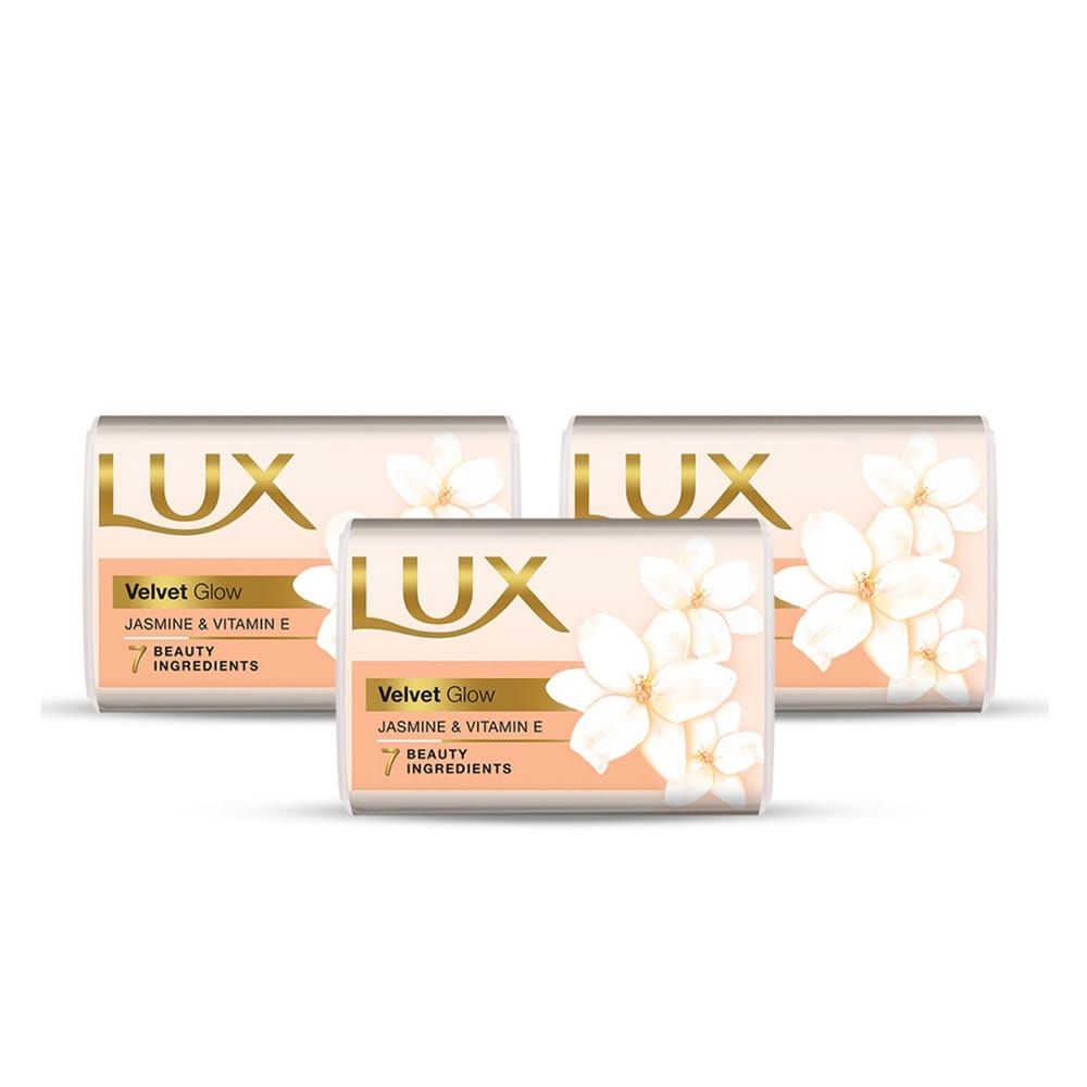 LUX Velvet Glow Jasmine Pack of 3 (98gm each)