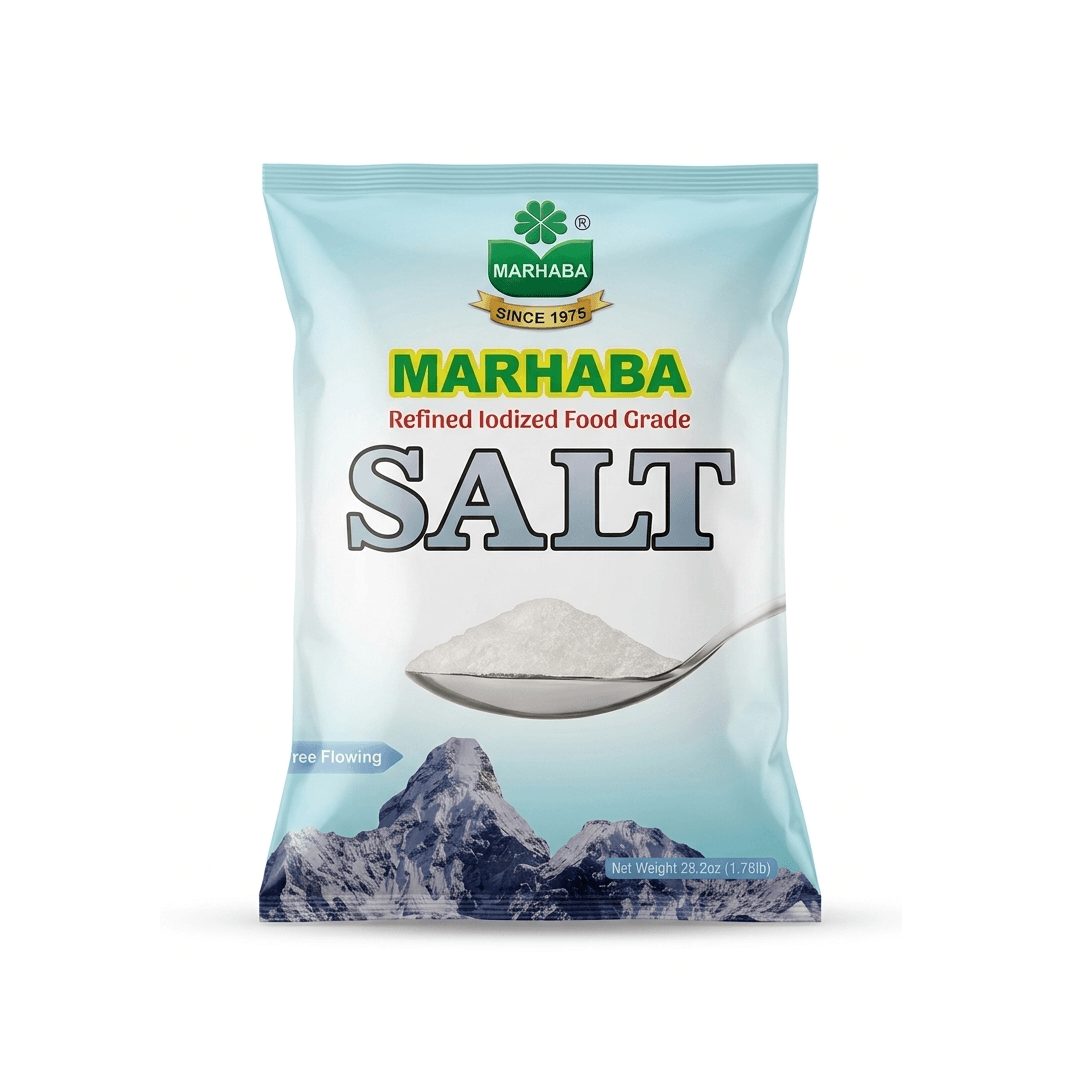 Marhaba IODIZE WHITE SALT 800gm