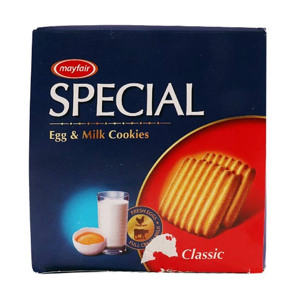 MayFair SPlECIAL Egg & Milk Cookies (1X6) Family Pack