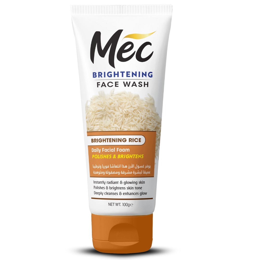 Mec Brightening Rice Facewash
