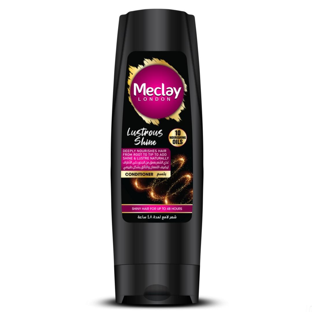 Meclay London Lustrous Shine Black Conditioner (180ml)