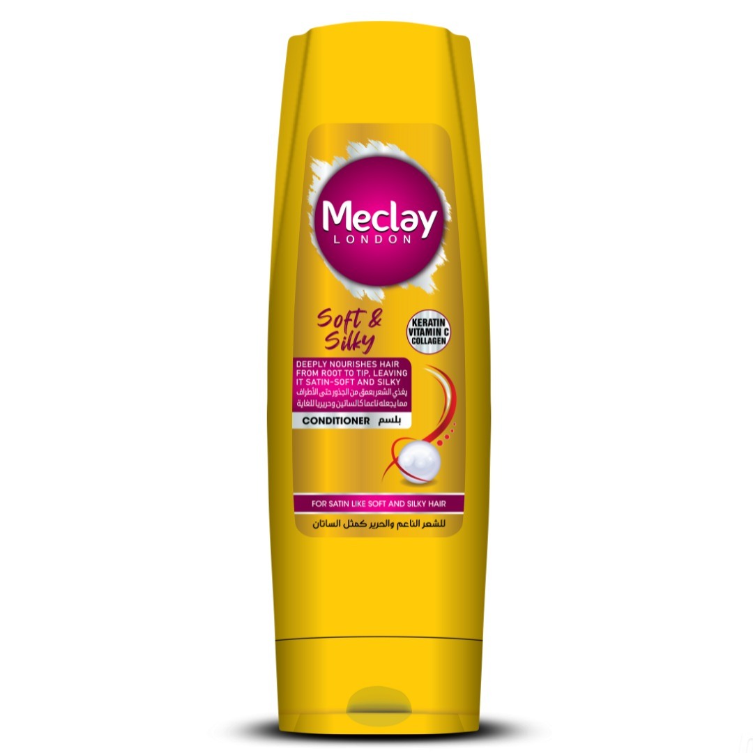 Meclay London Soft & Silky Yellow Conditioner (185ml)