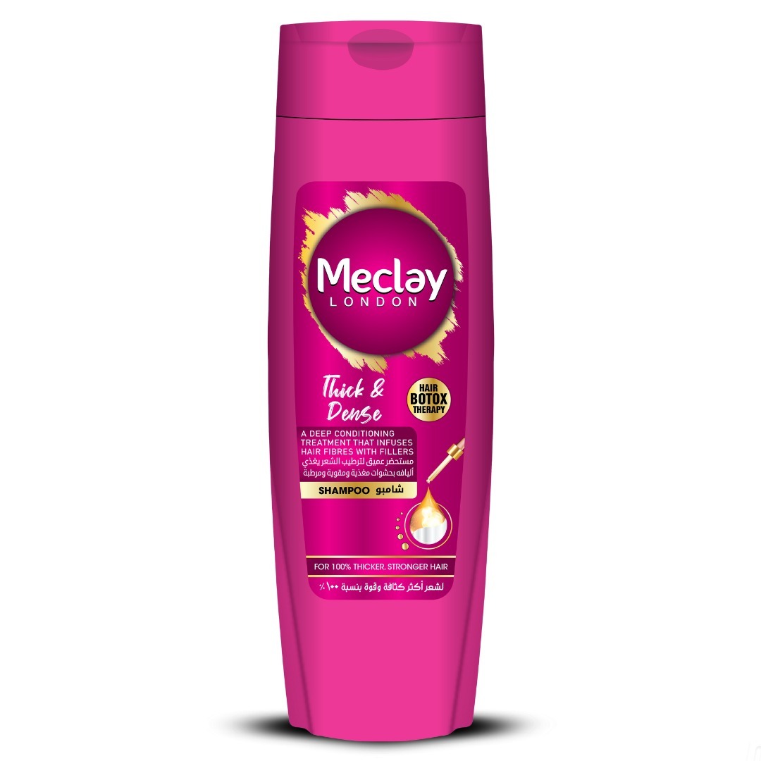 Meclay London Thick & Dense Pink Shampoo (185ml)
