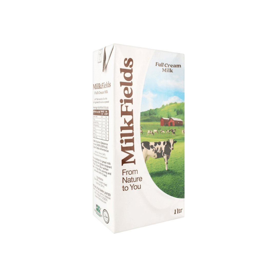 MilkFields UHT Full Cream Milk 1000ML