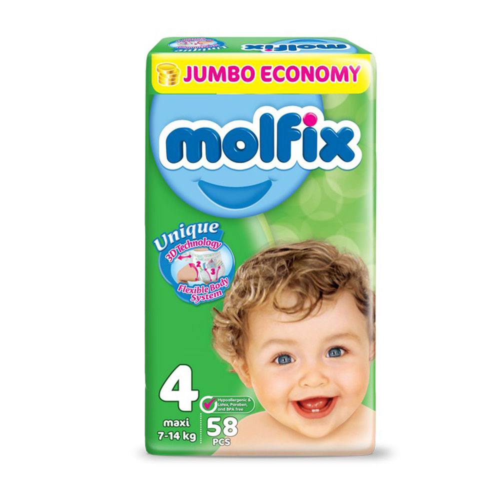 Buy Molfix Maxi Size 4 (7-14 kg) At Best Price - GrocerApp
