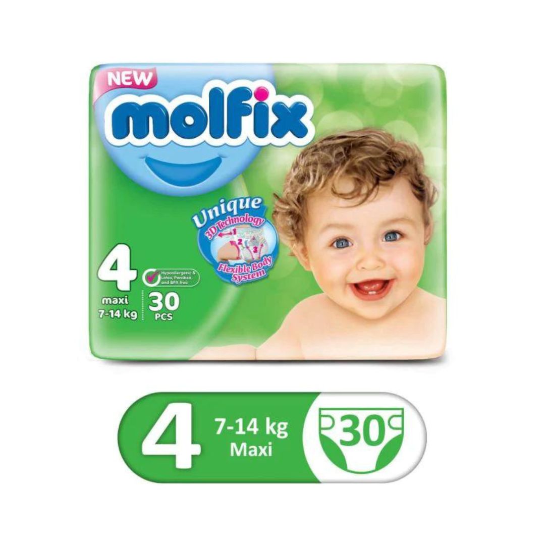 Buy Molfix Maxi Size 4 (7-14 Kg) At Best Price - GrocerApp