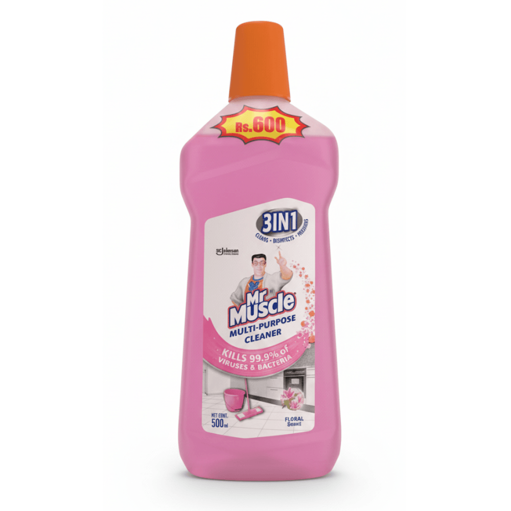 Mr.Muscle Multi Purpose Cleaner Floral 3in1 (500ml)