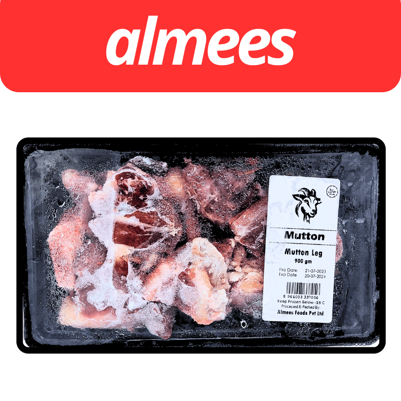 Almees Mutton Leg (900gm)