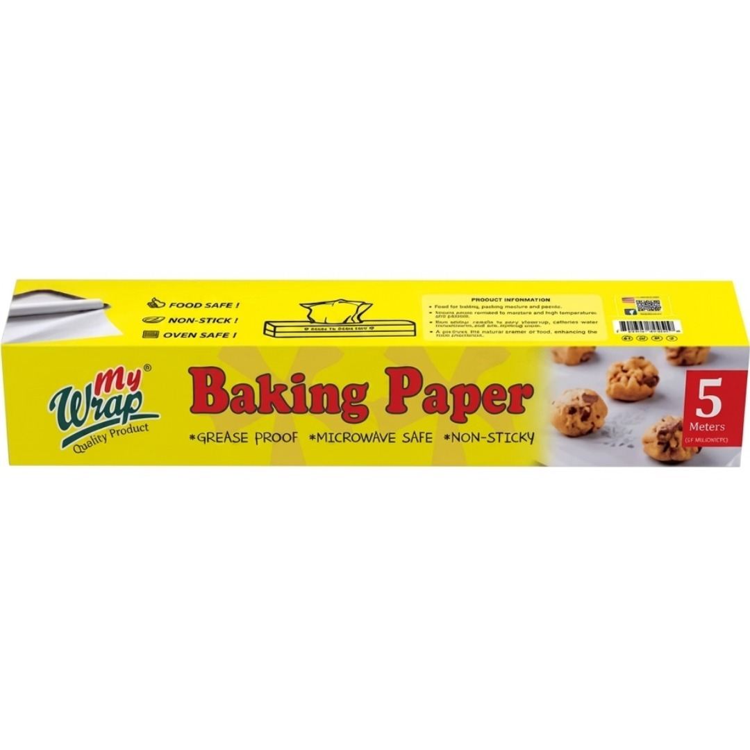 My Wrap Baking Paper   [ 12 inch x16.4ft=5meters ]