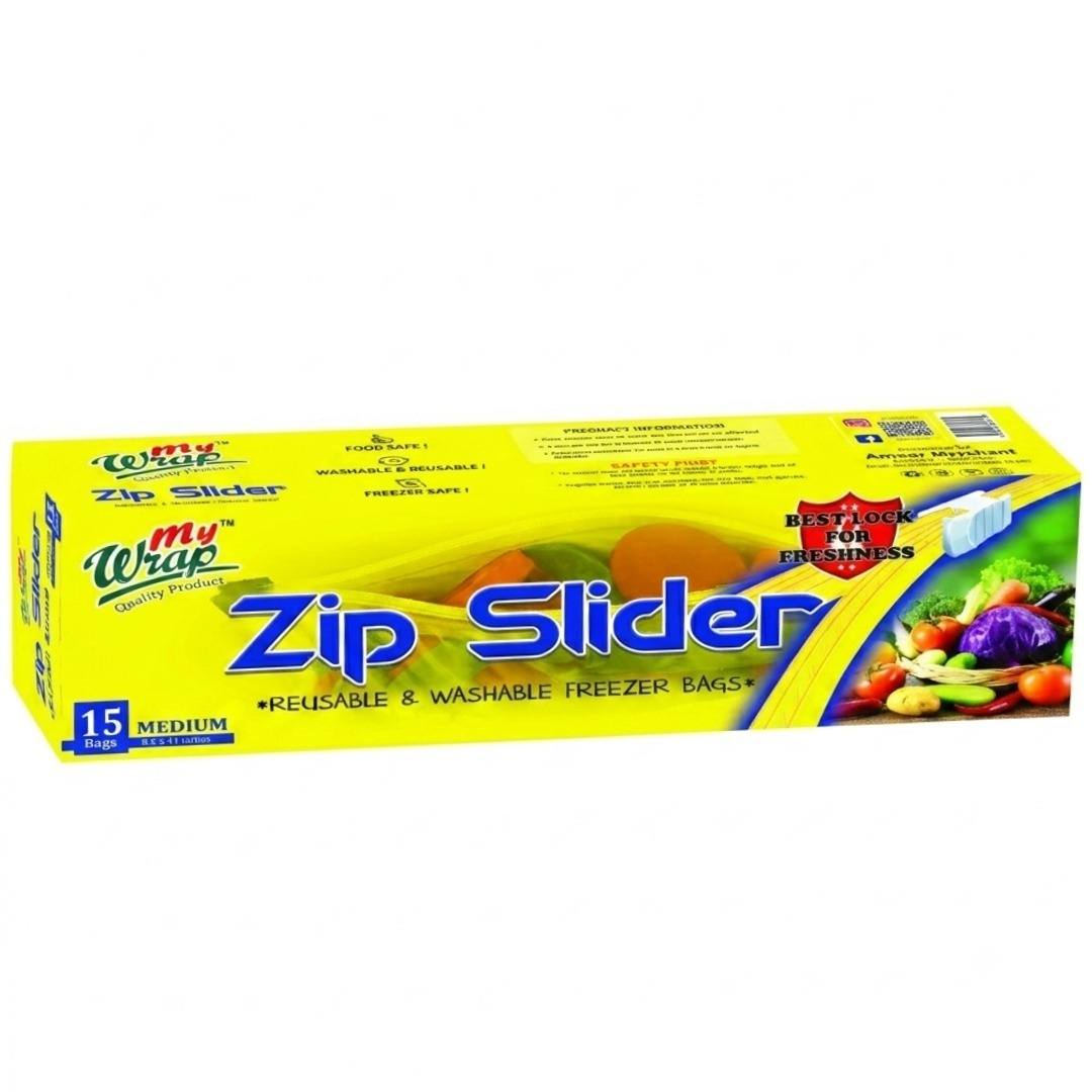 MyWrap Zip Slider - Medium (8.5’ x 11’ inch – 15 Bags)