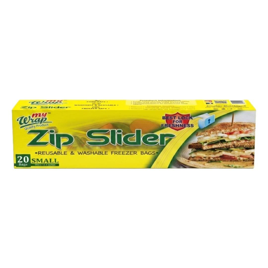 MyWrap Zip Slider - Small (7.5’ x 9’ inch – 20 Bags)