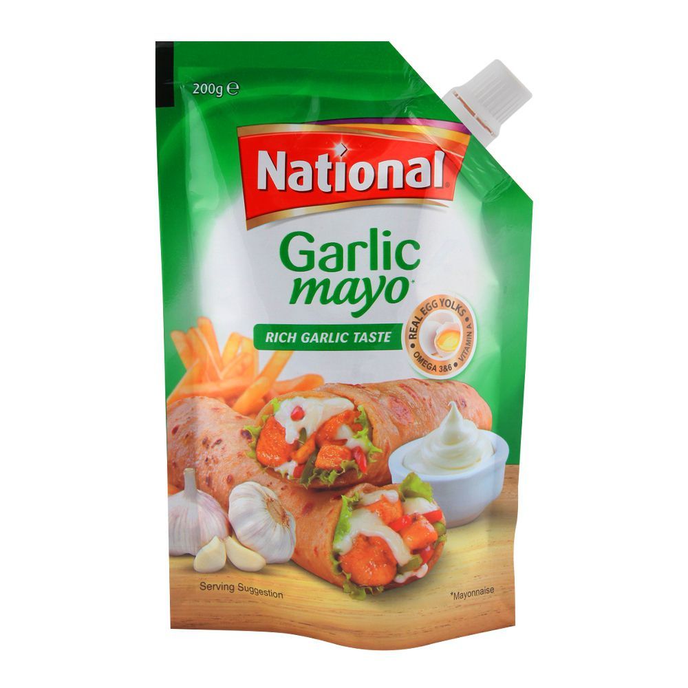 Buy NATIONAL GARLIC MAYO 200GM At Best Price GrocerApp
