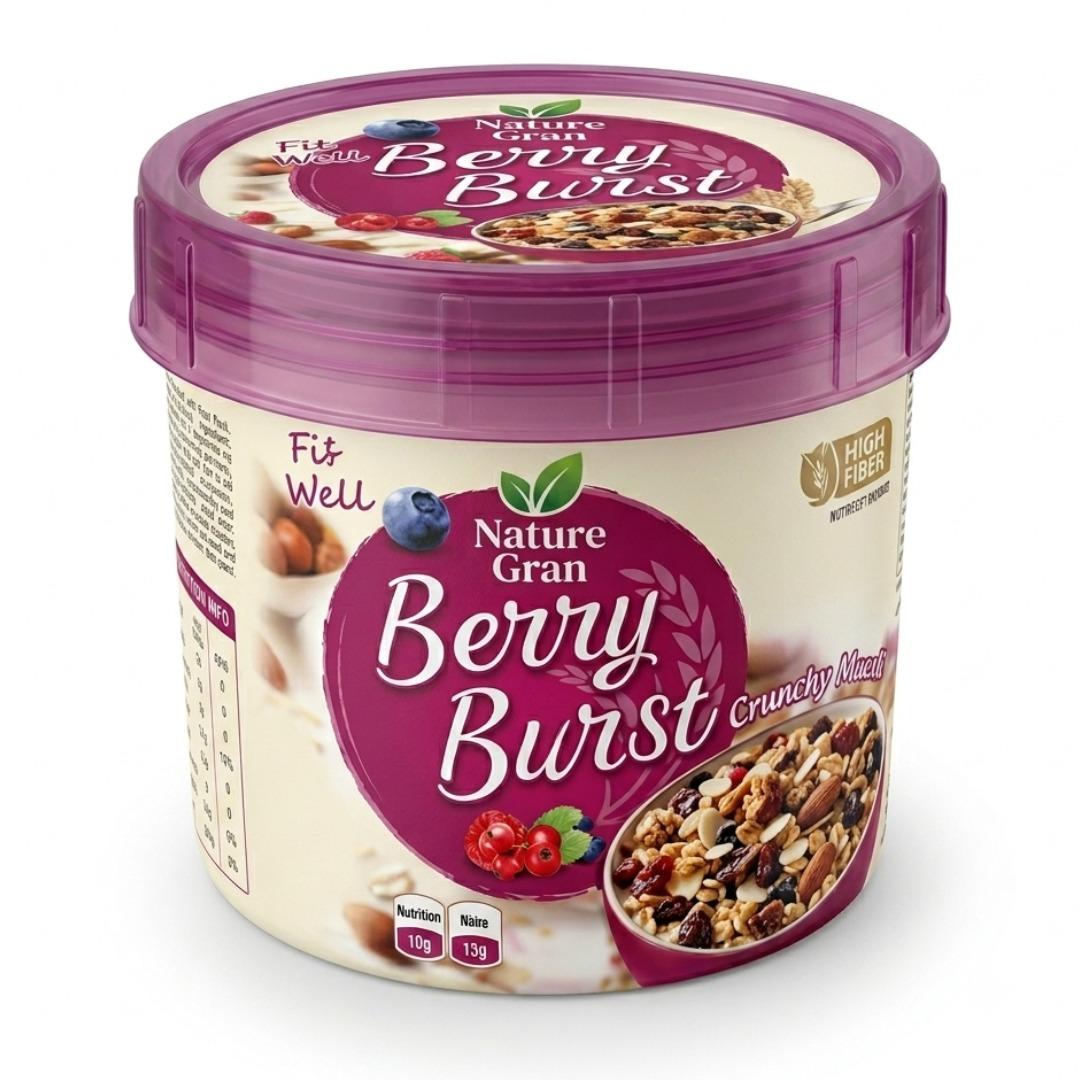 Nature Gran Berry Burst Granola Jar