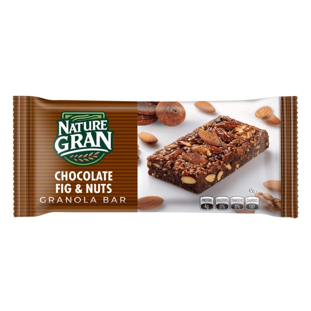 Nature Gran Chocolate Fig & Nuts Granola Bar (45g)