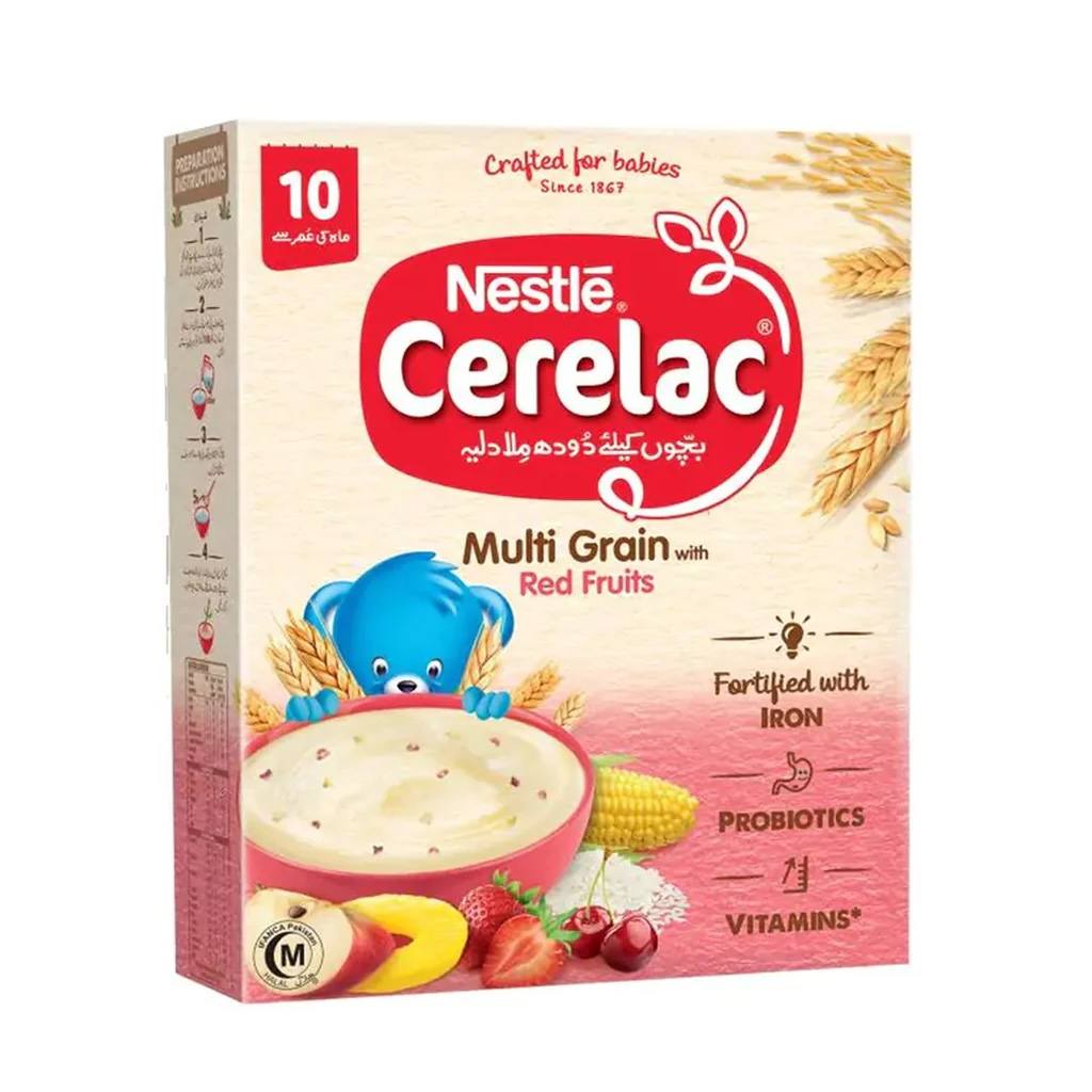 Nestle Cerelac Multigrain, With Red Fruits