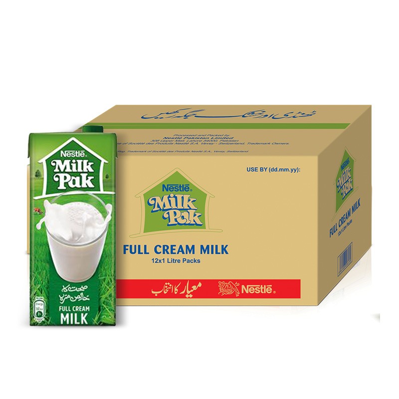 Buy Nestle Milk Pak Litre Carton Milk online (Lahore) Grocerapp.pk