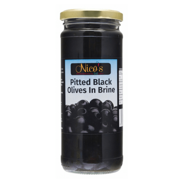 Buy Nicos Pitted Black Olives At Best Price GrocerApp