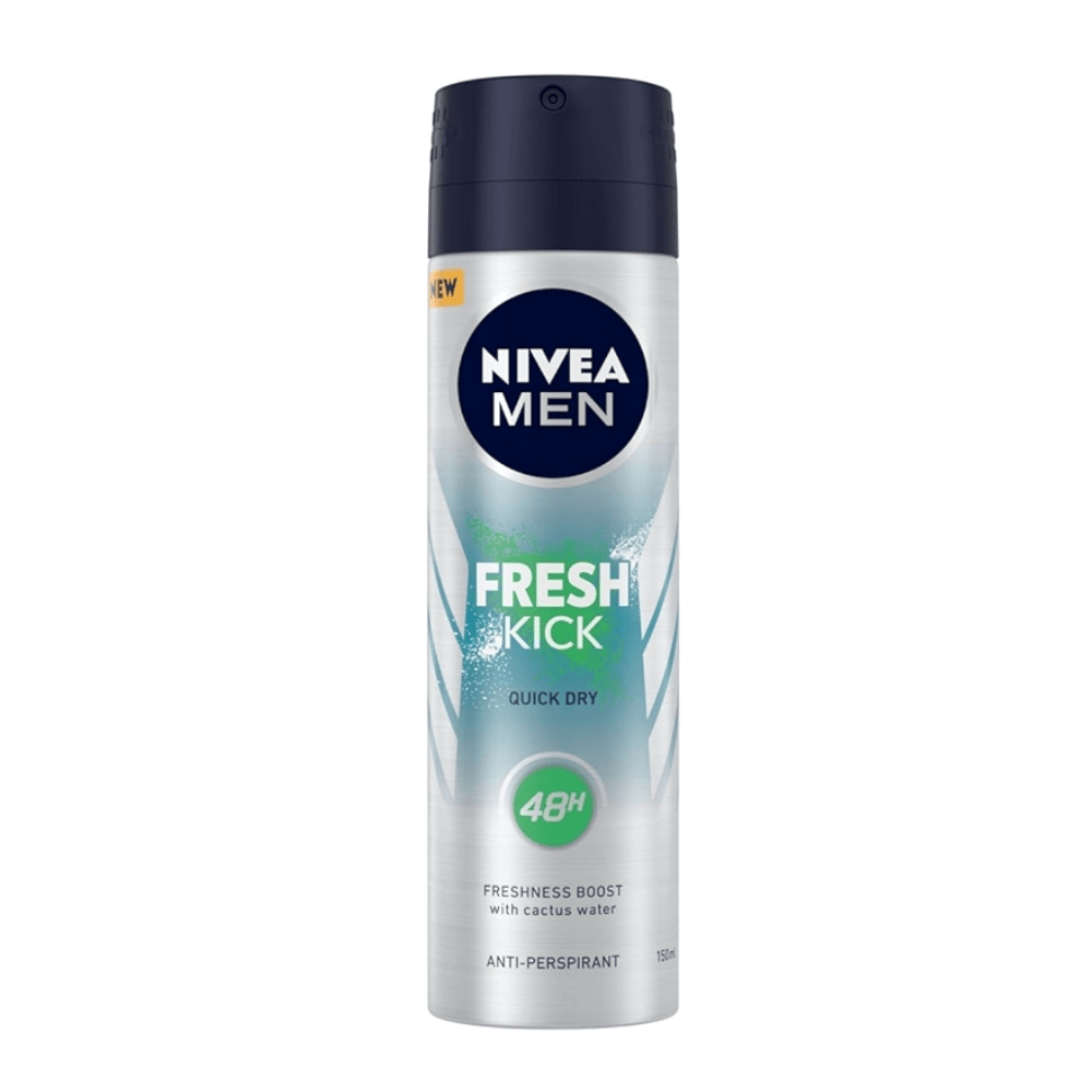 Nivea Men Body Spray Fresh Kick (150ml)