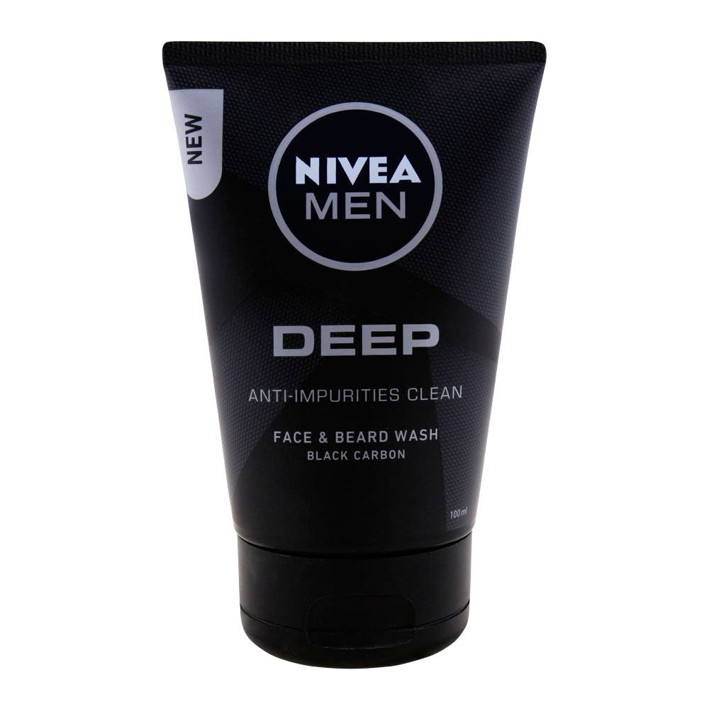 Buy Nivea Men Deep Face & Beard Wash At Best Price - GrocerApp