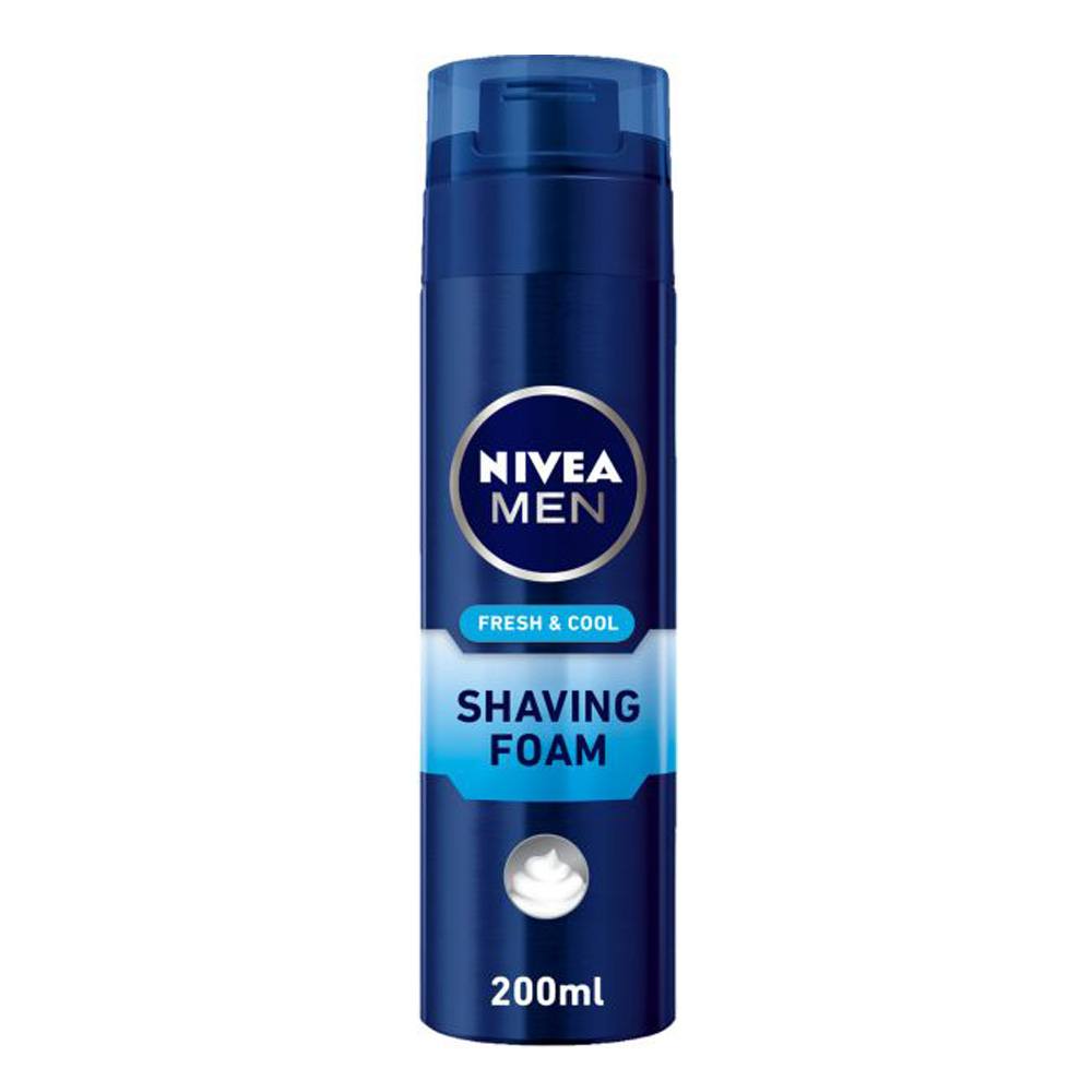Buy Nivea Men Fresh & Cool Shaving Foam At Best Price GrocerApp